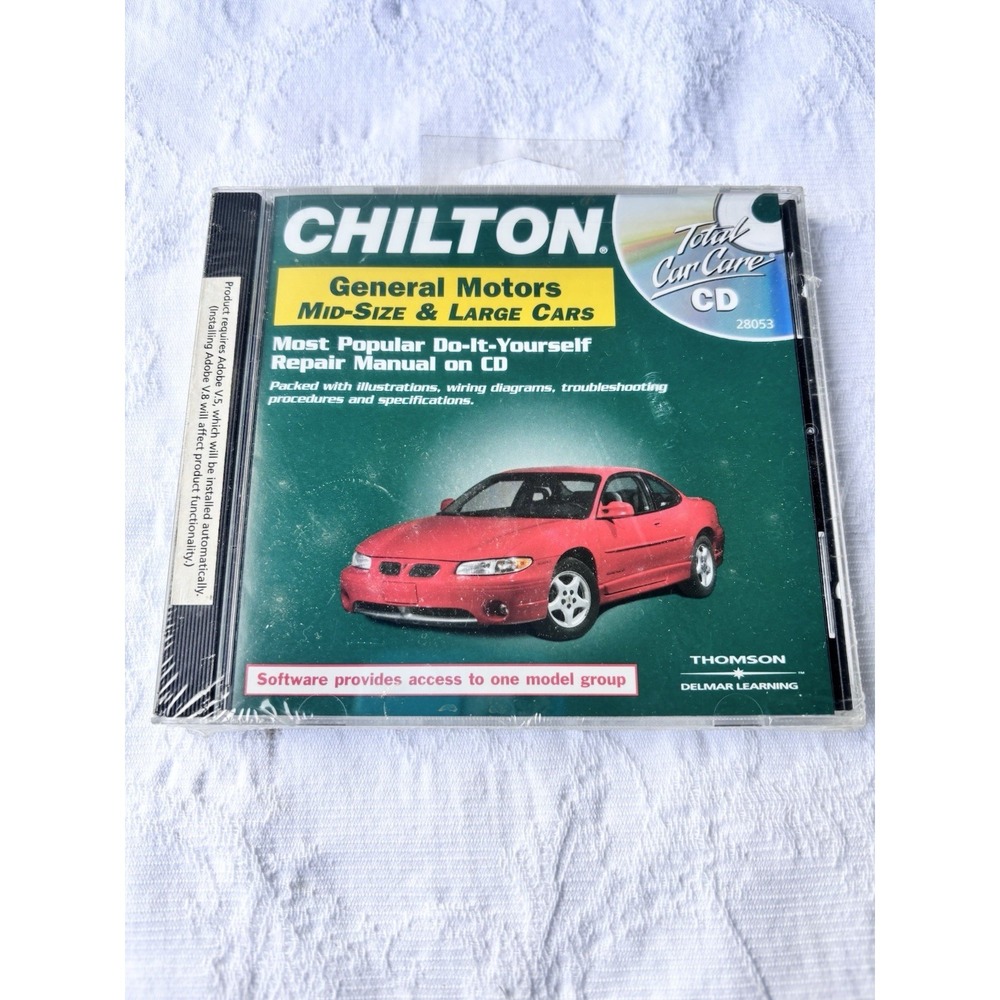 Chilton Total Car Care Series Cds Ser.: General Motors Mid-Size and Large...